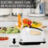 Electric Handheld Whisk 7 Speed Hand Mixer Kitchen Egg Beater Cream Cake Blender
